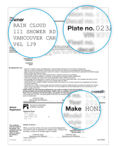 ICBC Context AddressPlateMake
